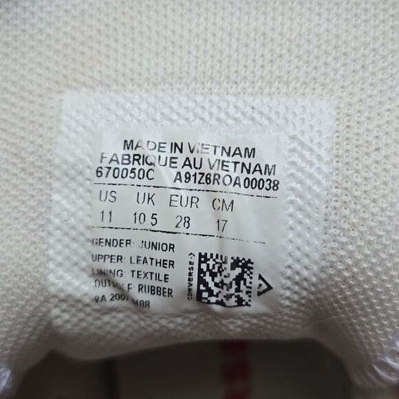 Converse Chuck Taylor All Star High "Winter Holidays" suede Shoes, Size 11 - Picture 8 of 13